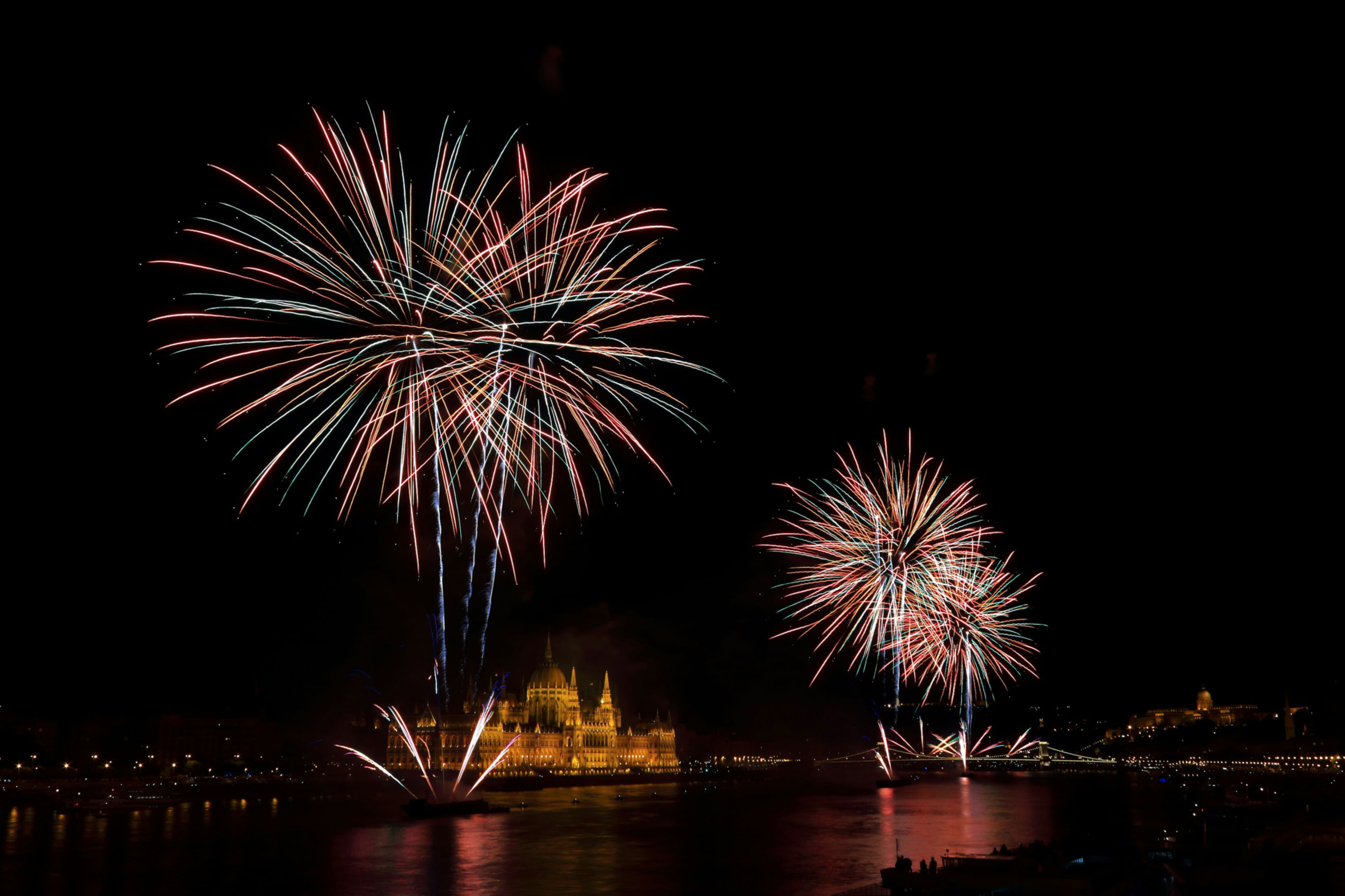 Großes Feuerwerk