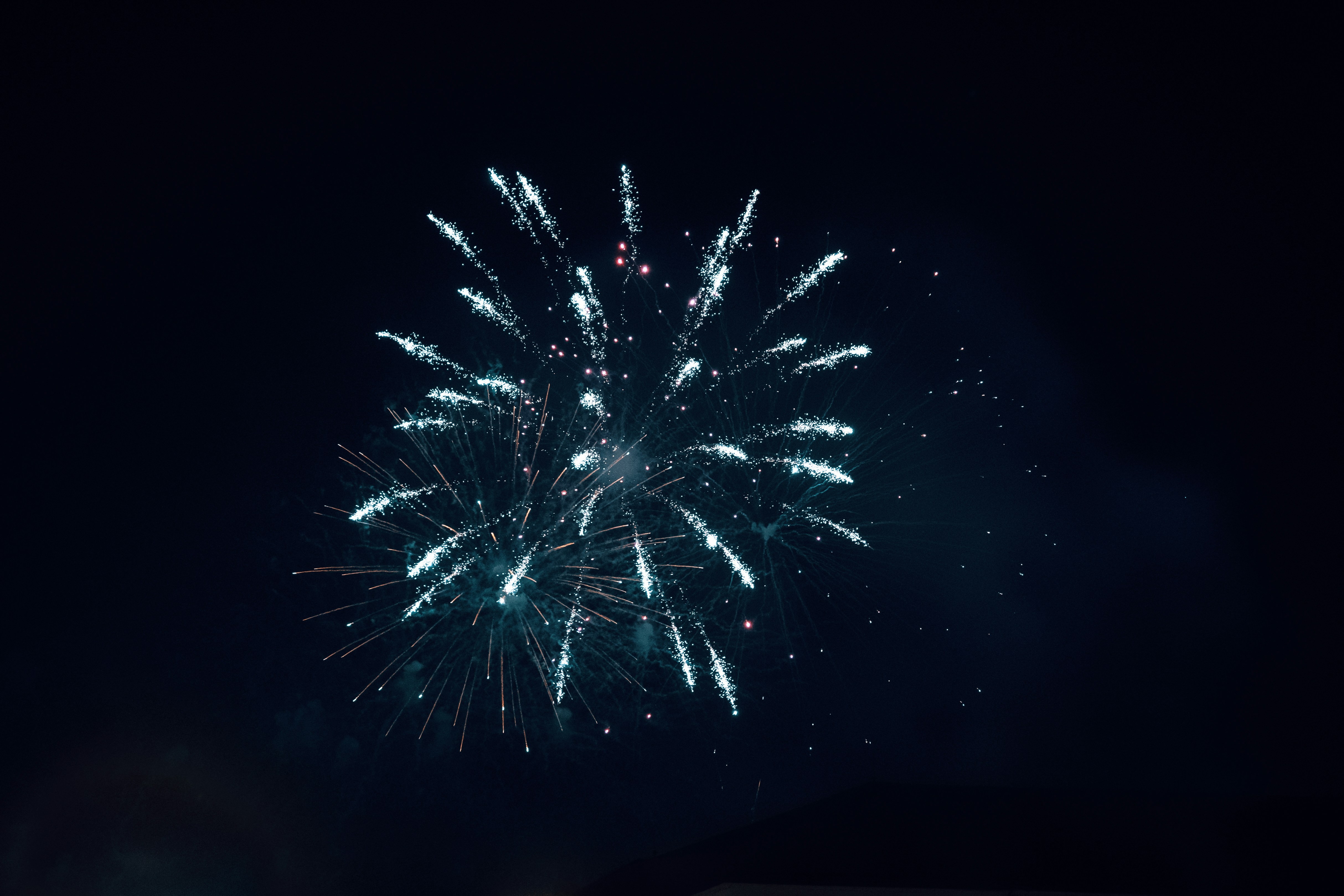 Feuerwerk bei einer Hochzeit
